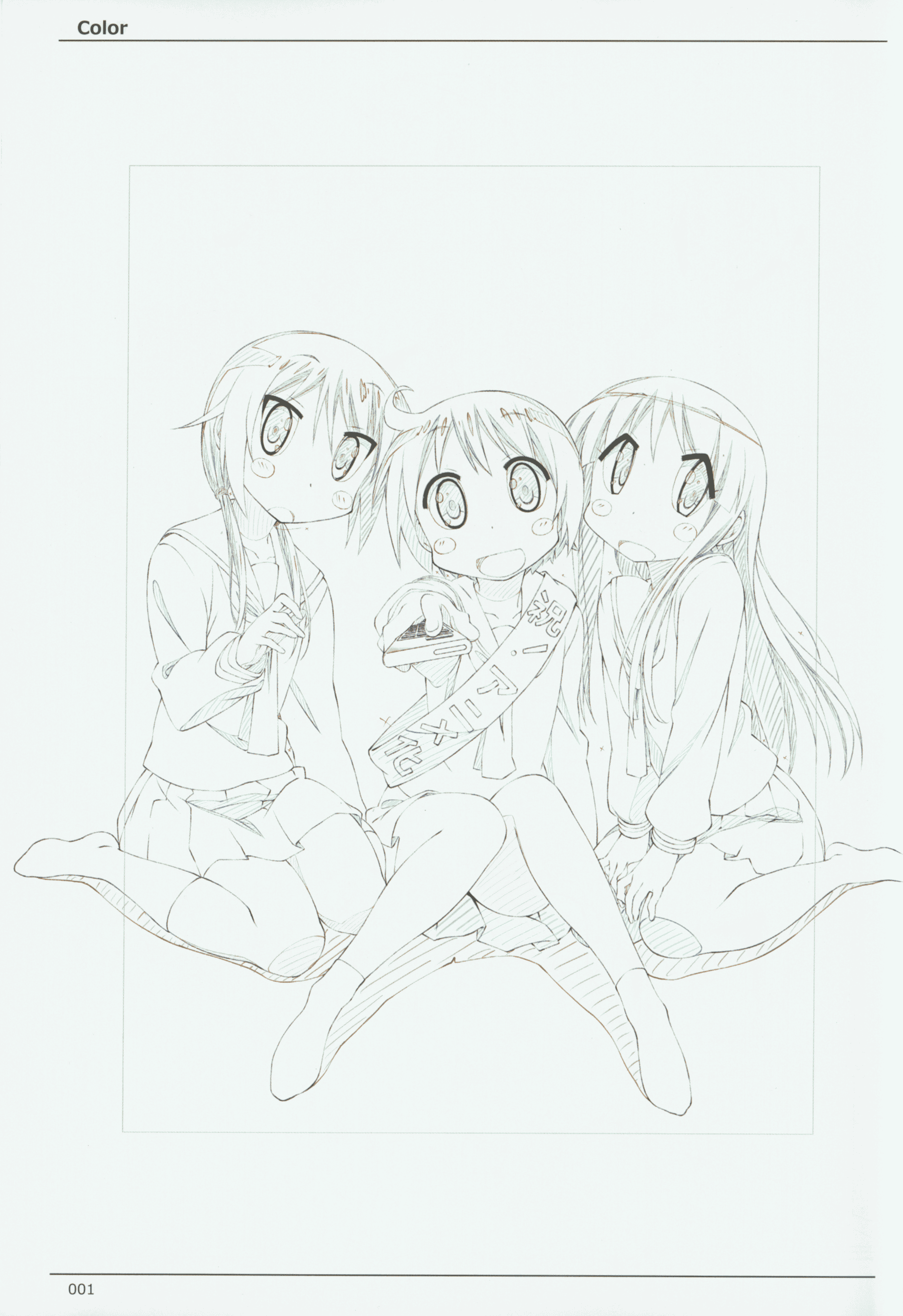 [会员][画集]ゆゆ式 key animation note[162P]