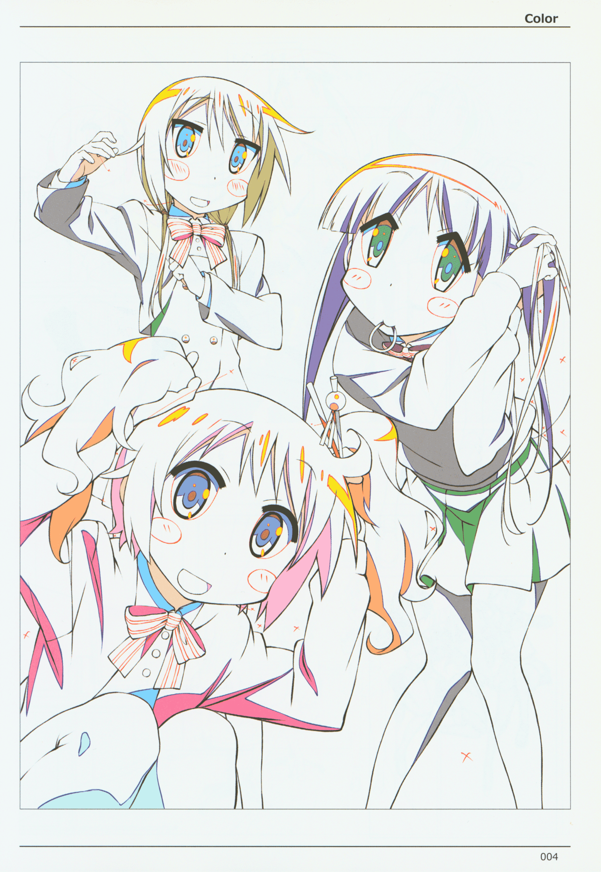 [会员][画集]ゆゆ式 key animation note[162P]