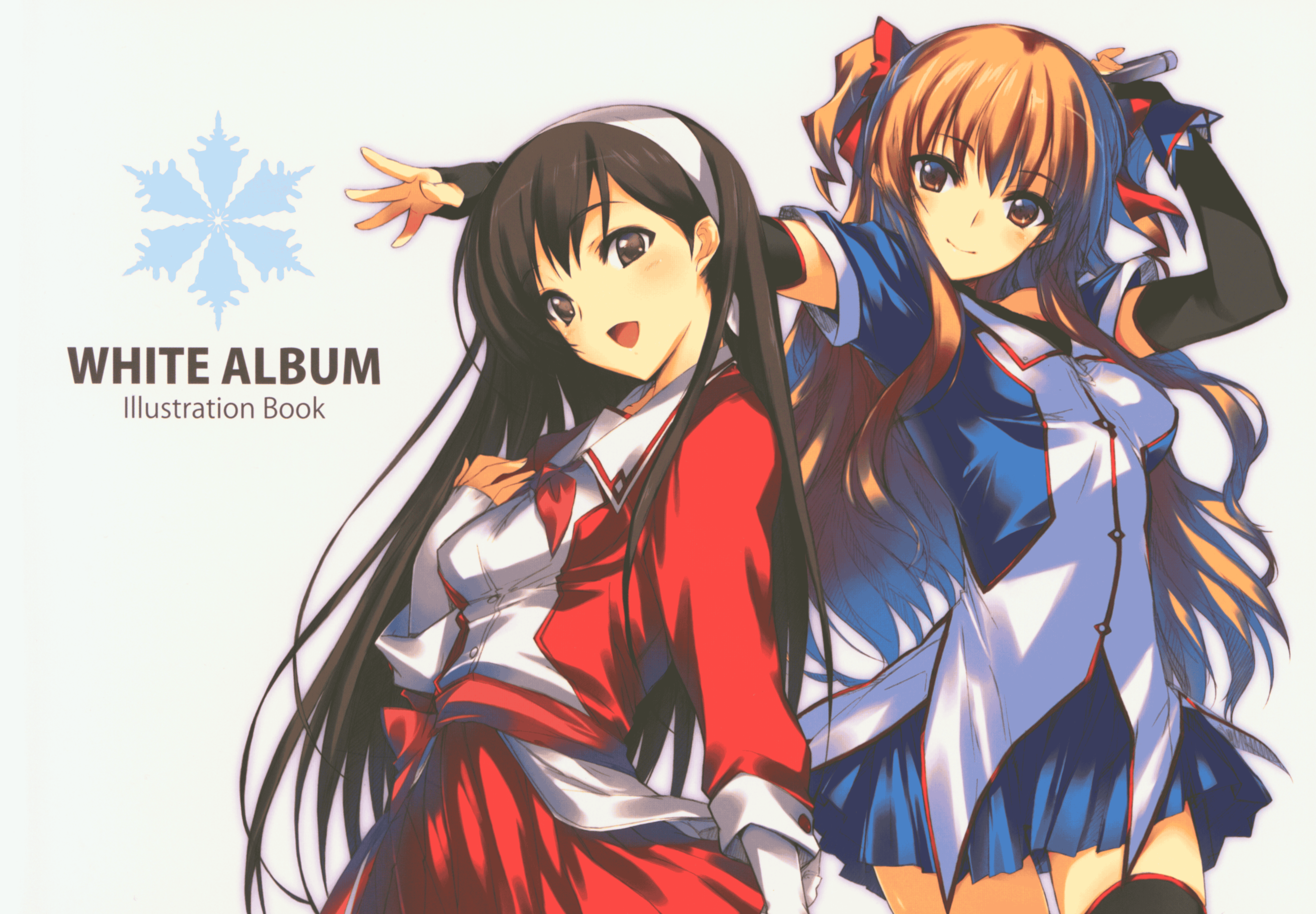 [会员][画集]WHITE ALBUM Illustration Book[86P]