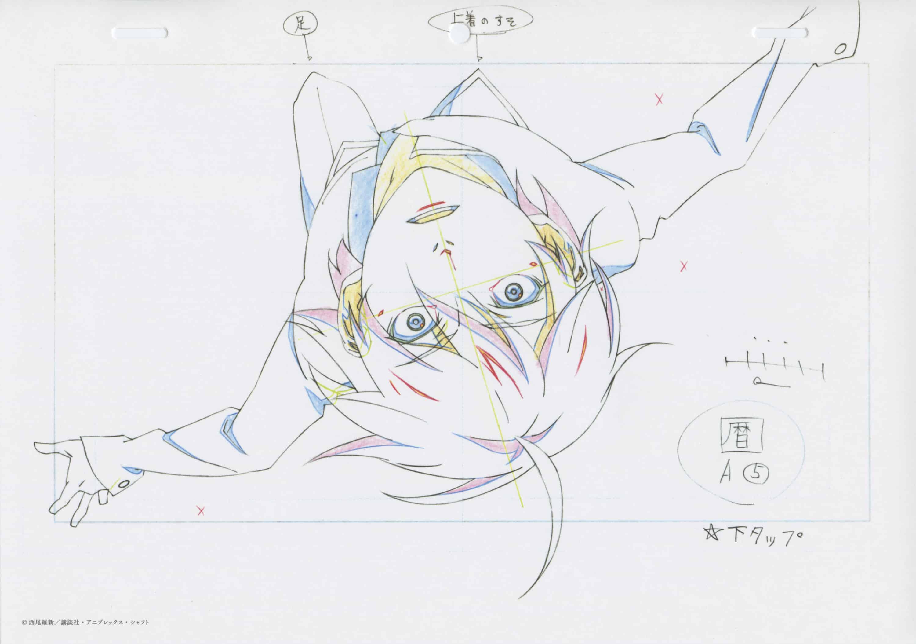 [会员][线稿集]終物語 Key Animation Collection[30P]