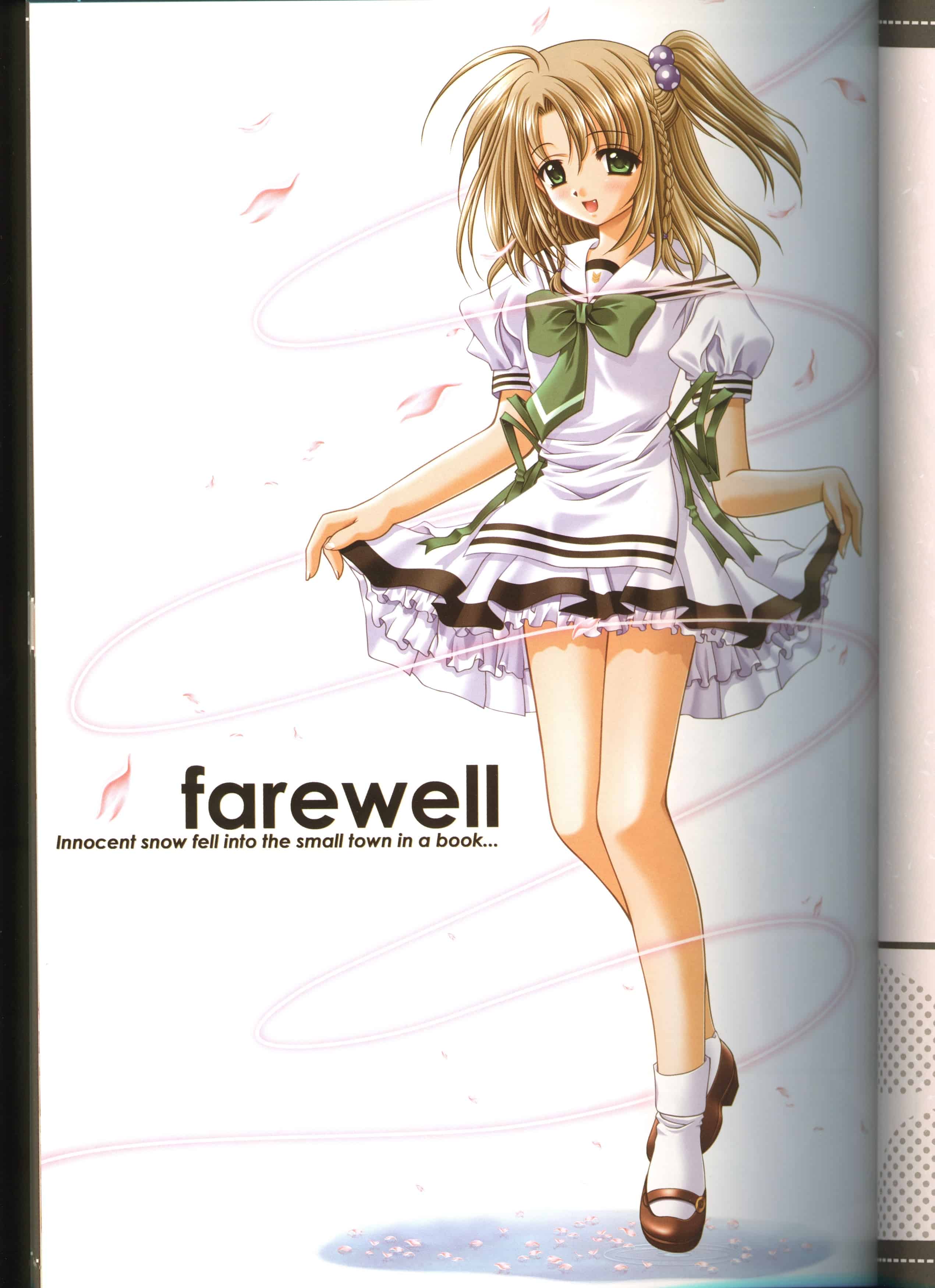 [JOKER TYPE (西又葵)]それは舞い散る桜のように・線画集 Vol.2 farewell