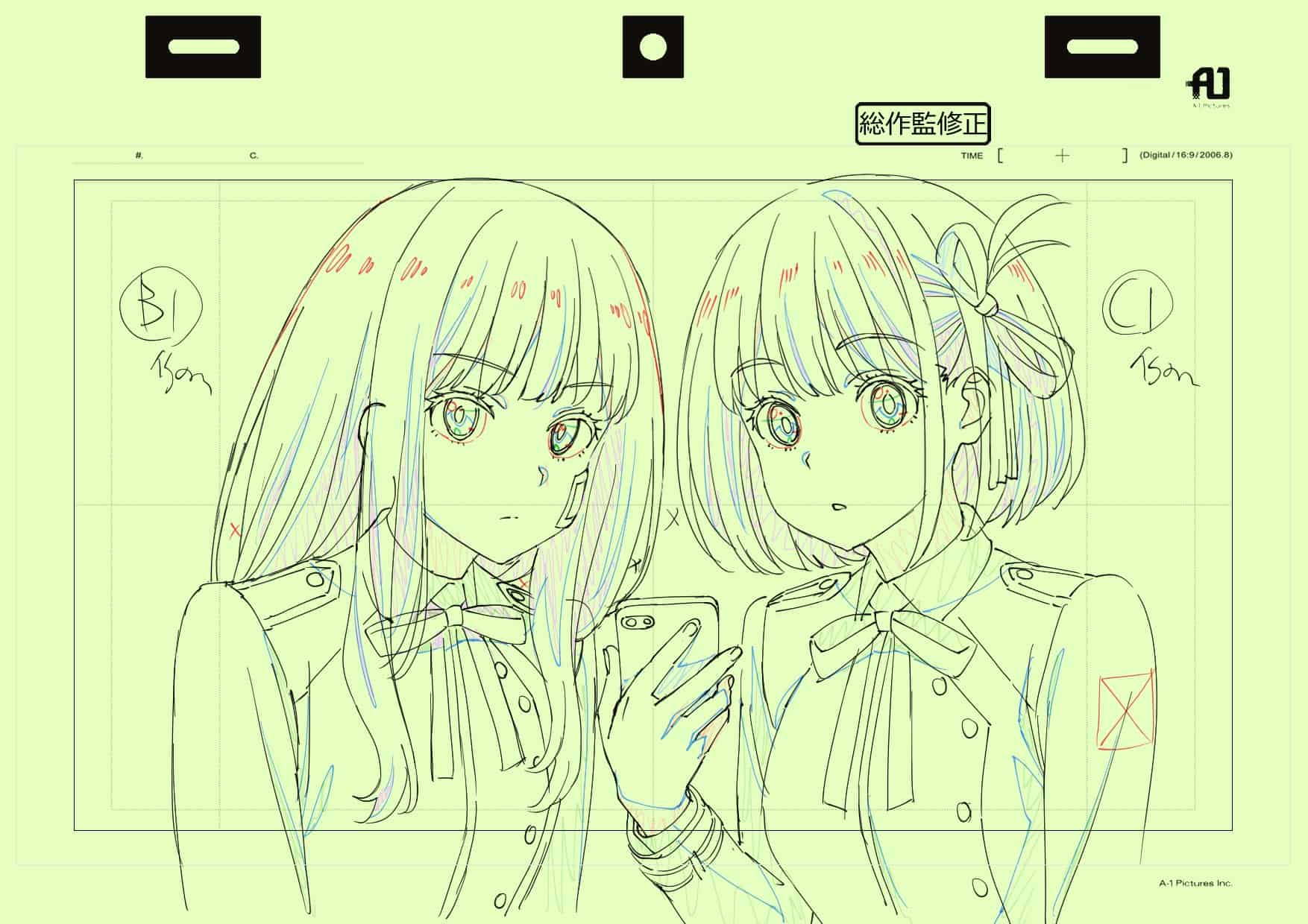 リコリス・リコイル 総作監スクリプト