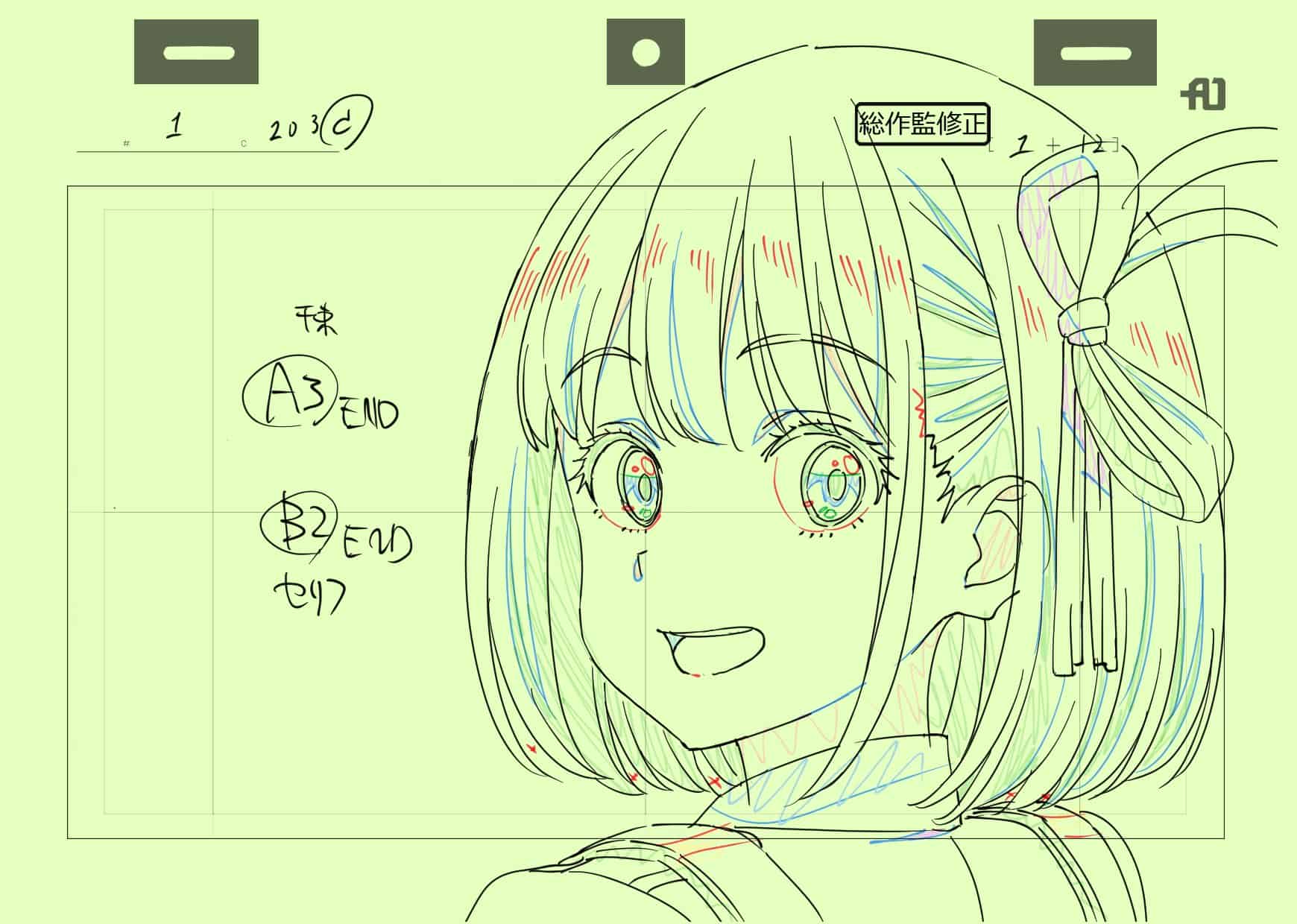リコリス・リコイル 総作監スクリプト
