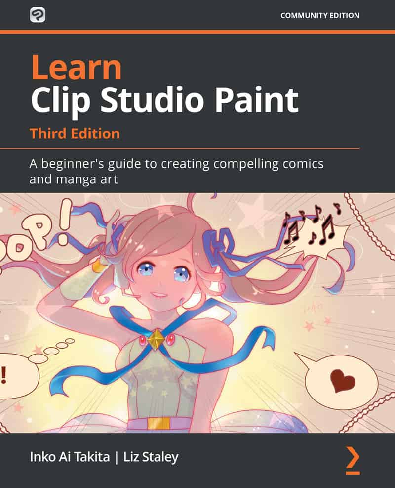 学习 Clip Studio Paint：漫画与漫画艺术创作入门指南[555P]