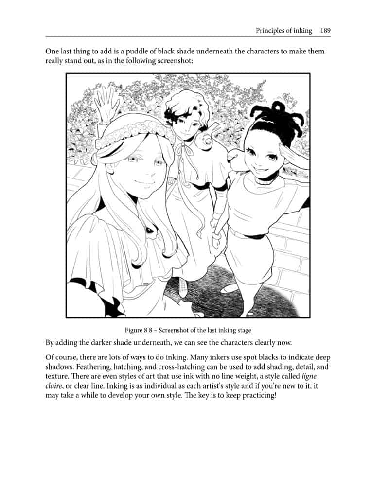 学习 Clip Studio Paint：漫画与漫画艺术创作入门指南[555P]