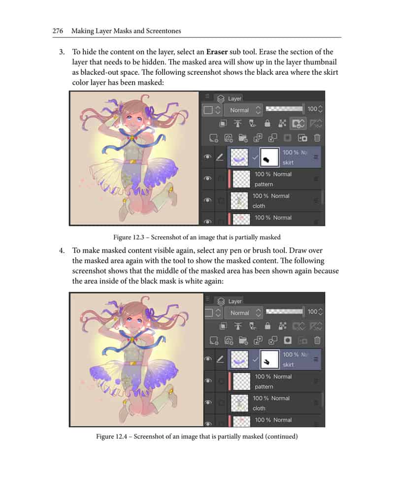 学习 Clip Studio Paint：漫画与漫画艺术创作入门指南[555P]