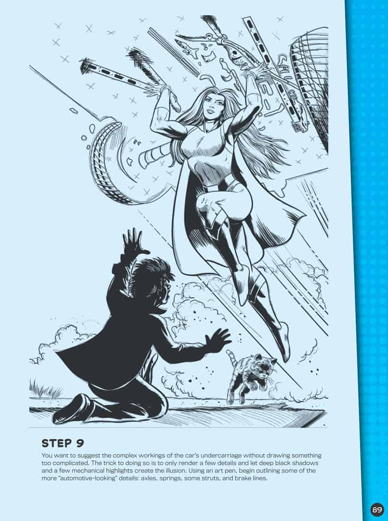 漫画绘画艺术：百种角色与分镜绘制技巧[131P]