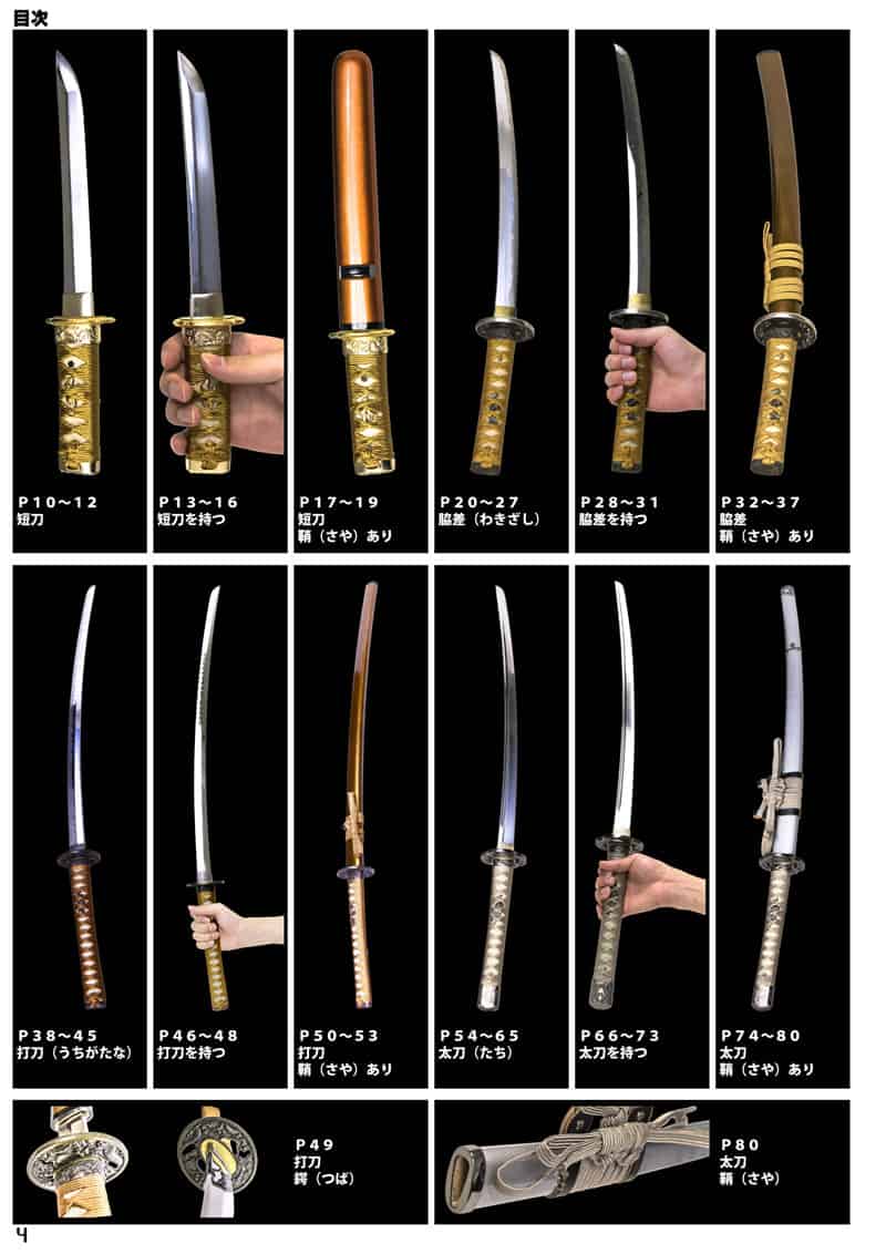 可供临摹的男性姿势集⑤ 武器写真素材集“刀”[81P]