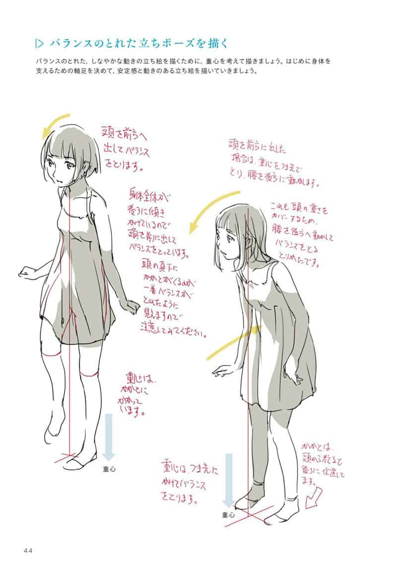 动画师的角色绘画技巧小贴士：人物篇[160P]