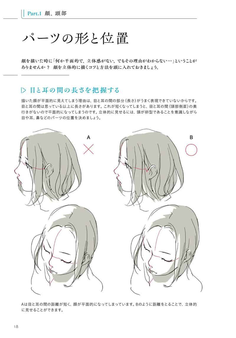 动画师的角色绘画技巧小贴士：部位篇[160P]