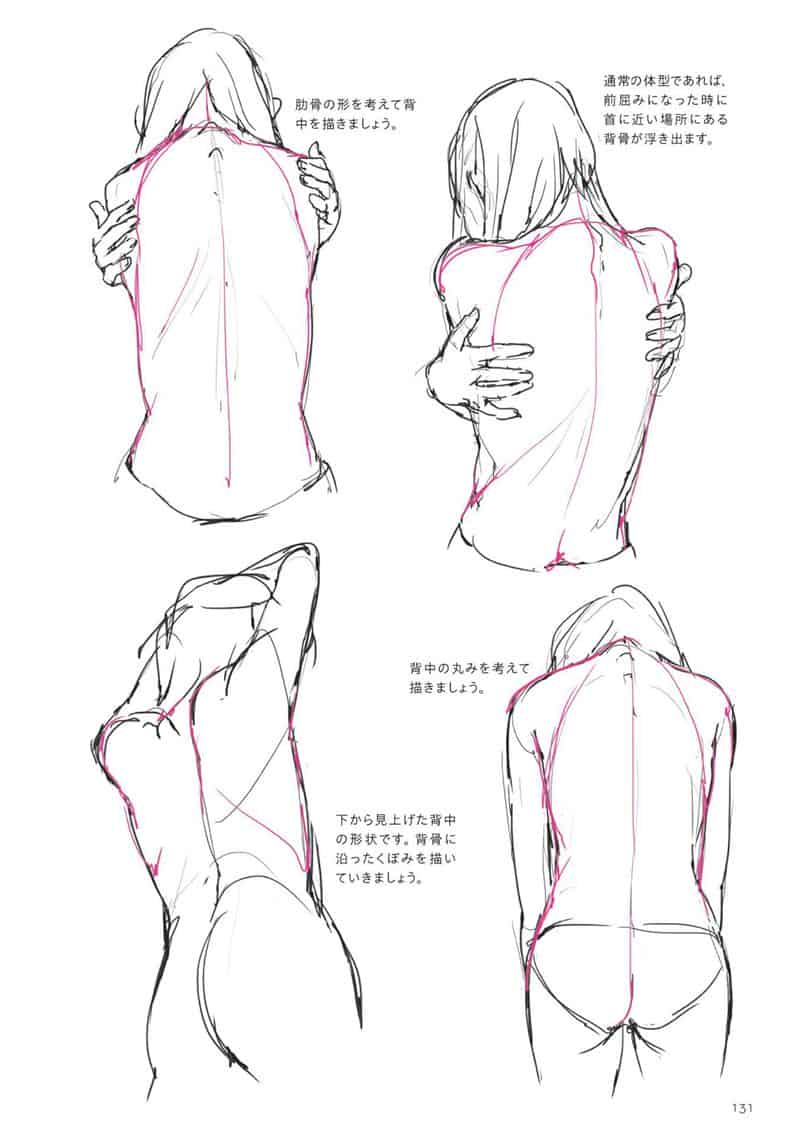 动画师的角色绘画技巧小贴士：部位篇[160P]