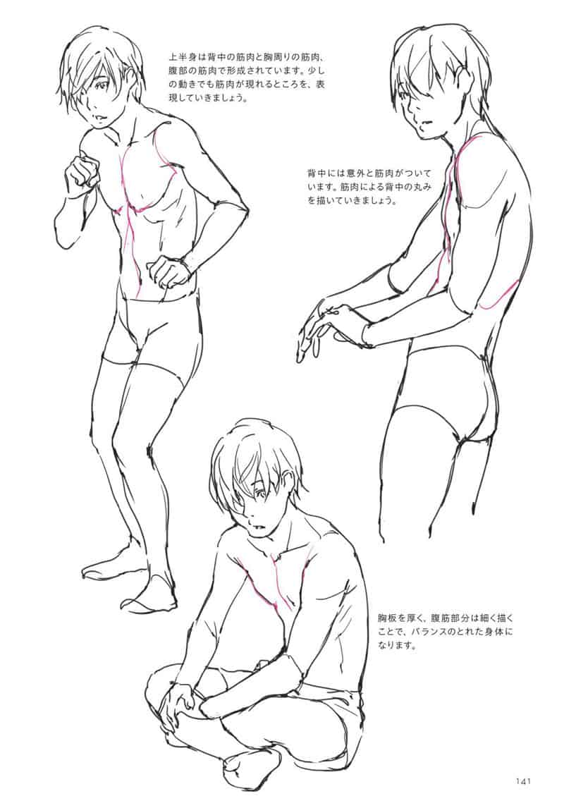 动画师的角色绘画技巧小贴士：部位篇[160P]