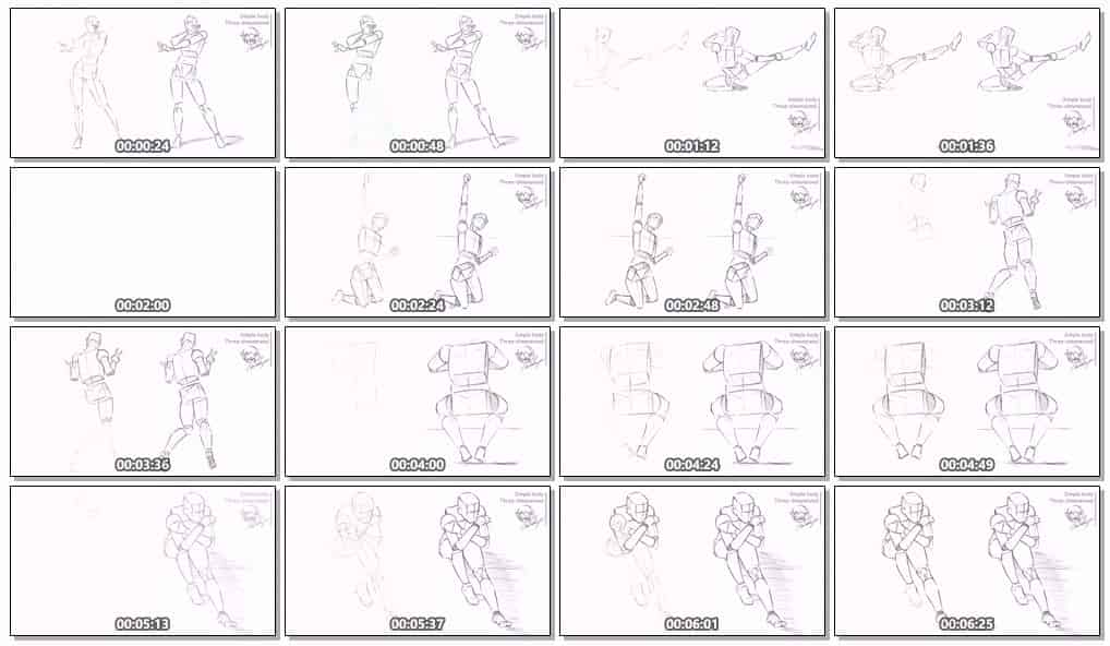 みろっきゅ(mirokkyu) 作画视频[4小时/32段]