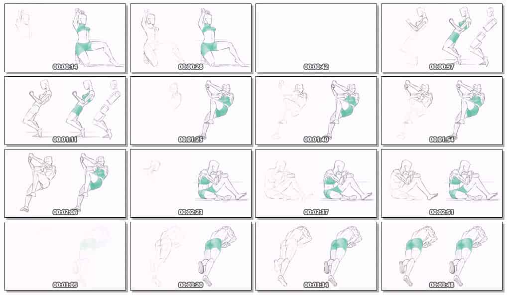 みろっきゅ(mirokkyu) 作画视频[4小时/32段]