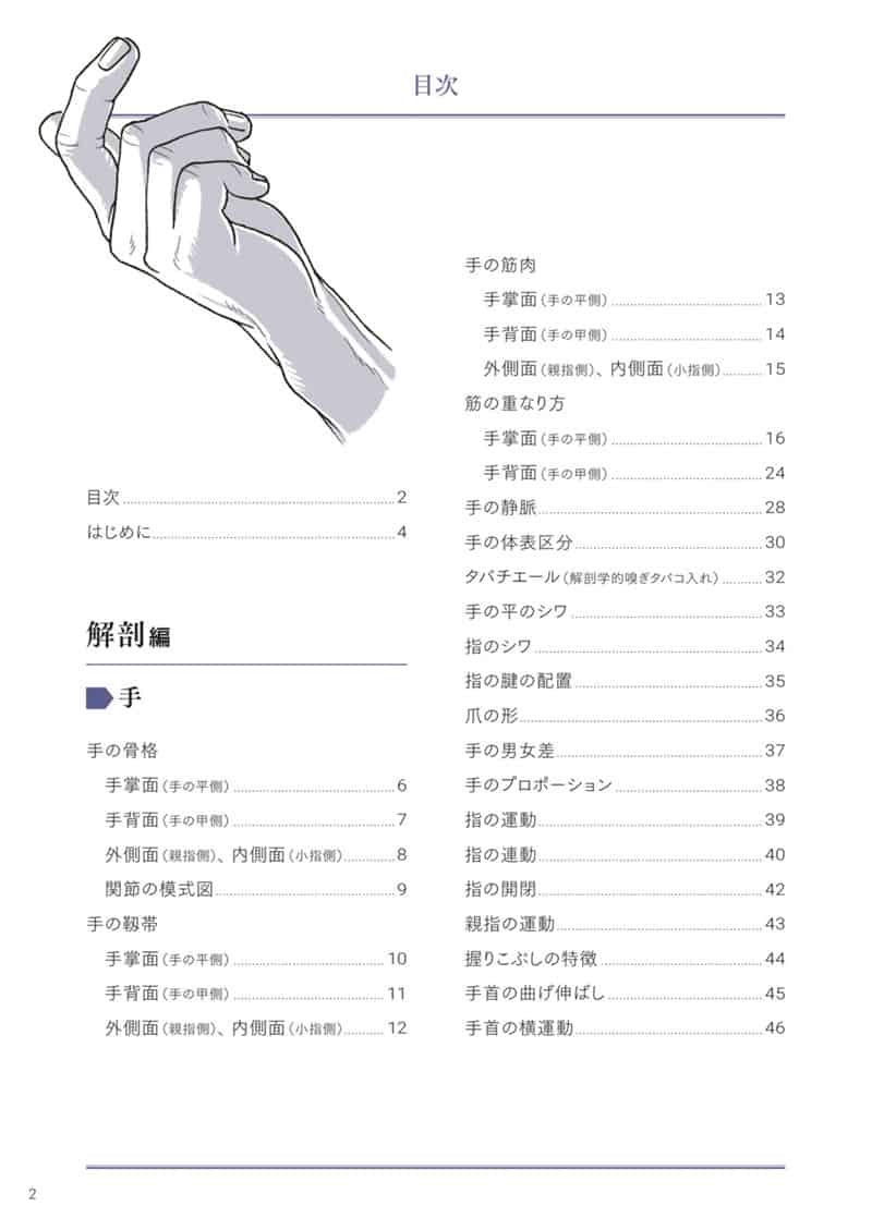 手与足的美术解剖学[130P]