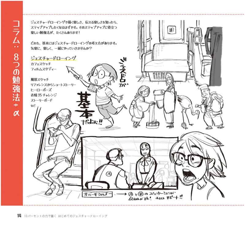 轻松速写 动态人物绘画入门[168P]