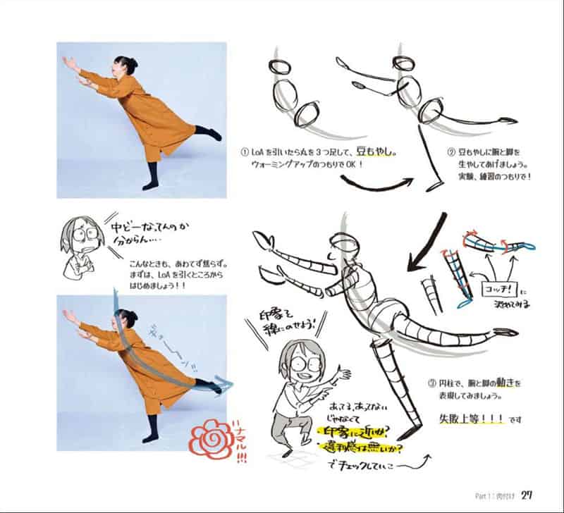 动态速写入门 服装表现与形体简化[168P]