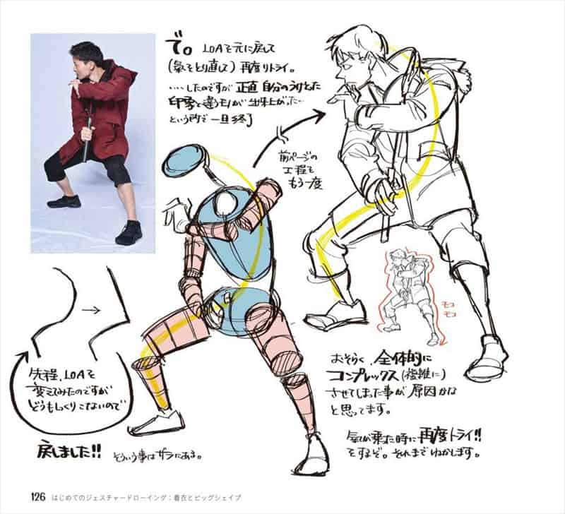 动态速写入门 服装表现与形体简化[168P]