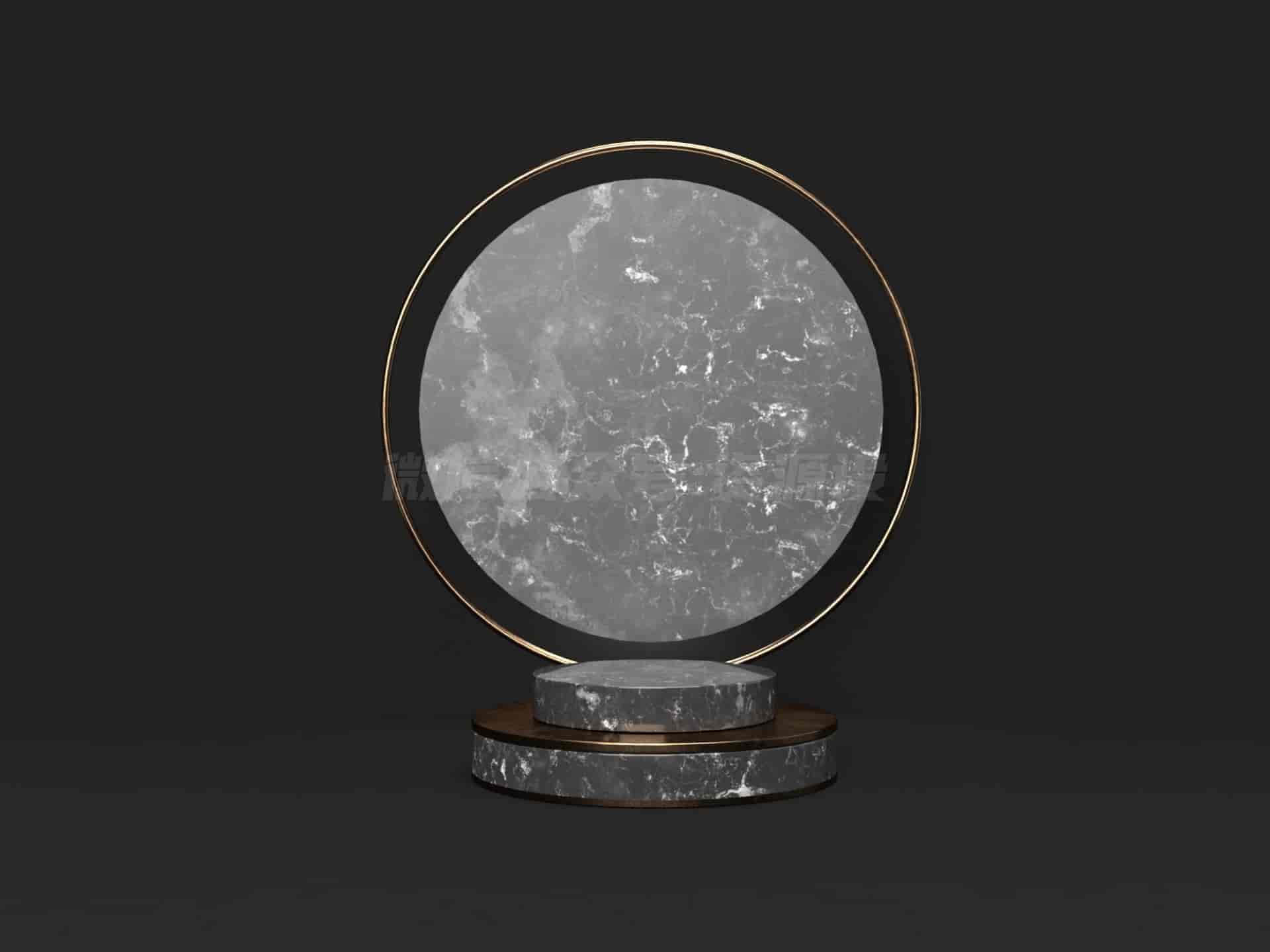 不会C4D？其实PS也可以做！（108款高端3D产品舞台背景素材）