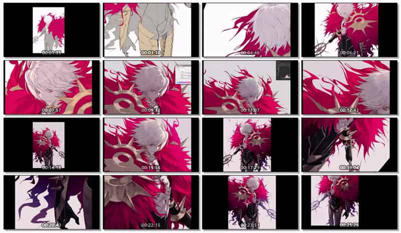 ￦ANKE(wanke) 作画视频[5小时/10段]