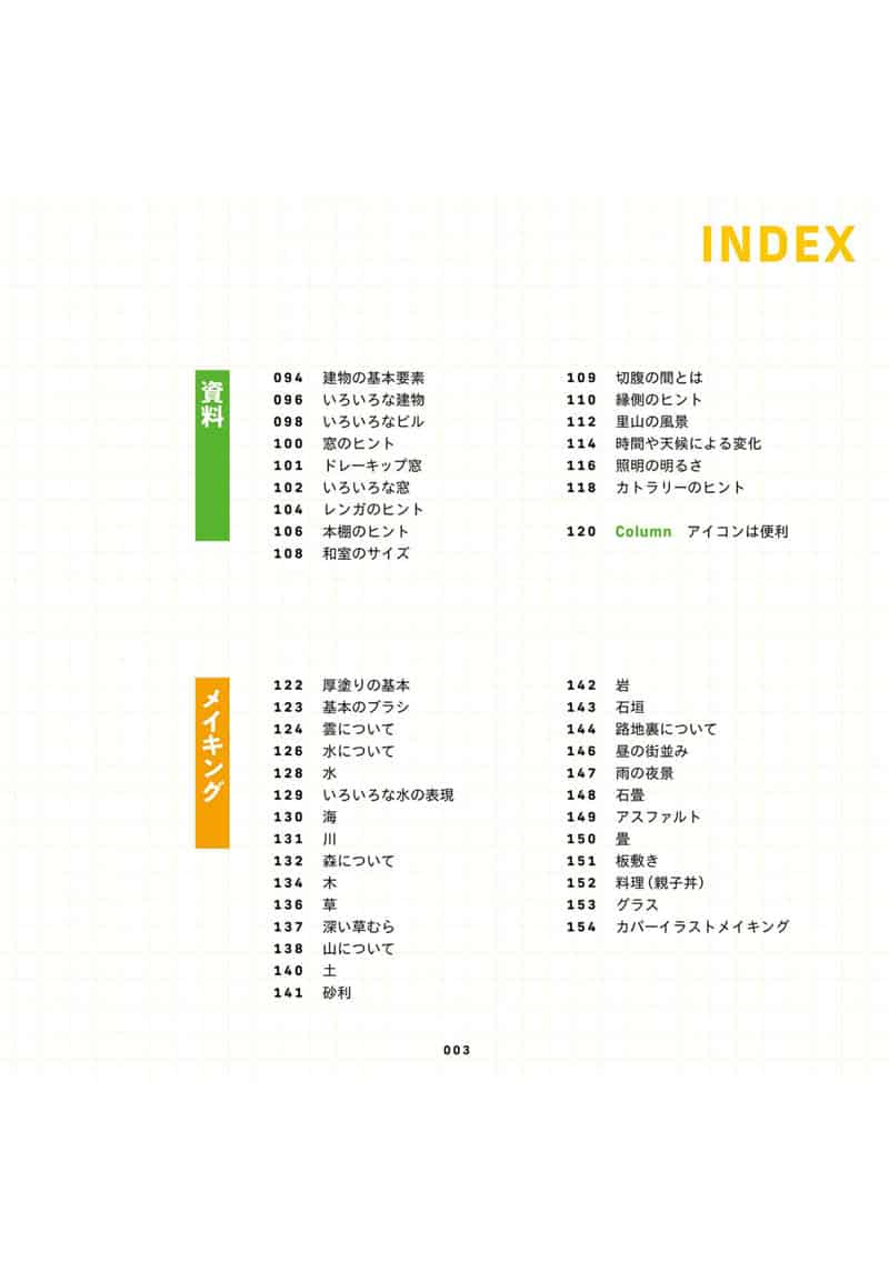 TIPS！吉田诚治的插画绘制提升手册 附带特典视频[162P]