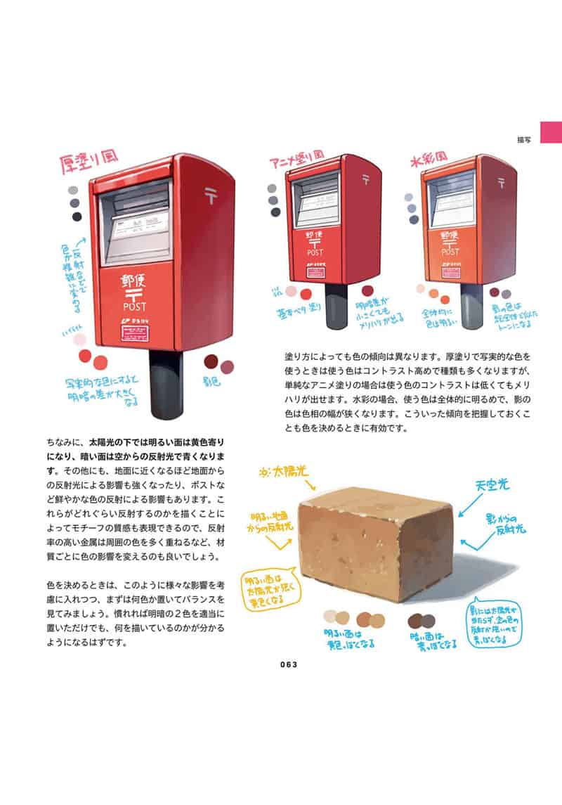 TIPS！吉田诚治的插画绘制提升手册 附带特典视频[162P]