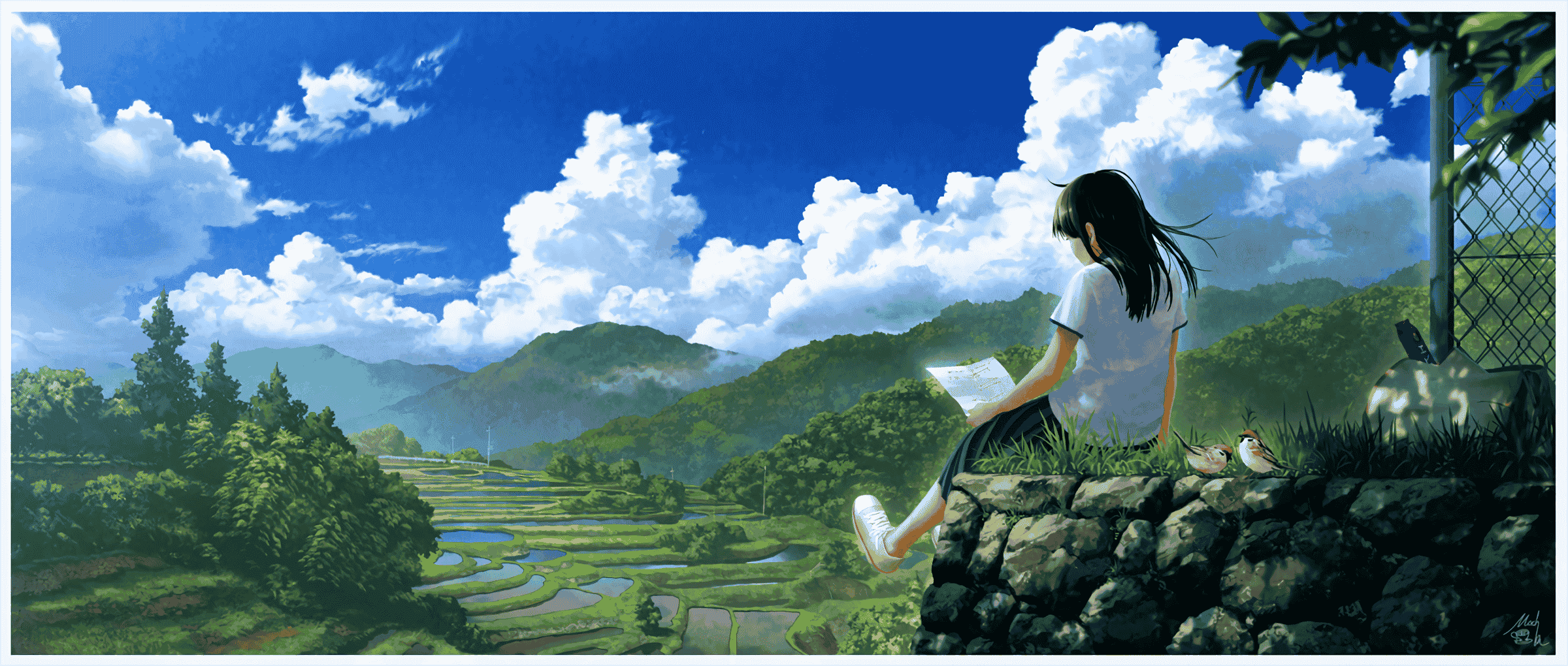 超高清动漫场景素材
