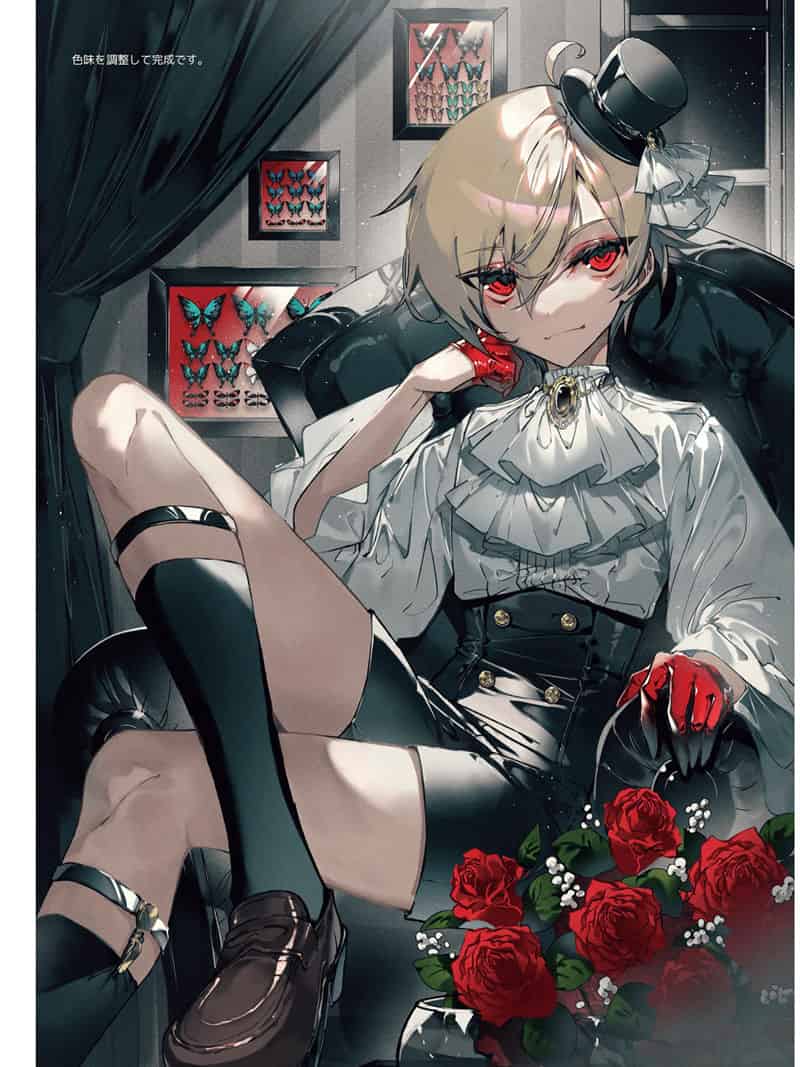 美少年绘画技法-从人物到背景、食物、自然、照明的绘画技巧[164P]