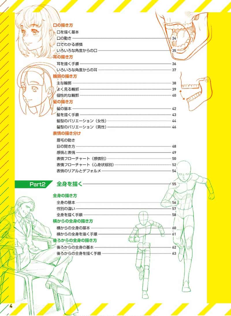 适合不同情况的快速漫画人物画法[195P]