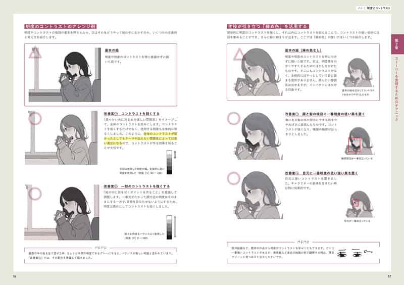 如何绘制带有故事感的背景角色插画 附带特典[82P]