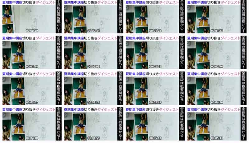 hide channel 顔と体の描き方講座 油管作画视频[59小时/325段]
