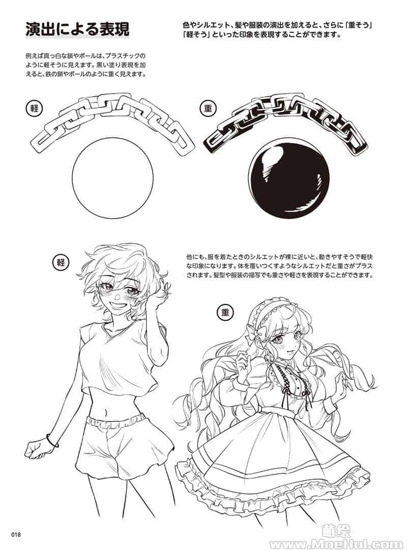 漫画基础素描 轻重表现篇[178P]
