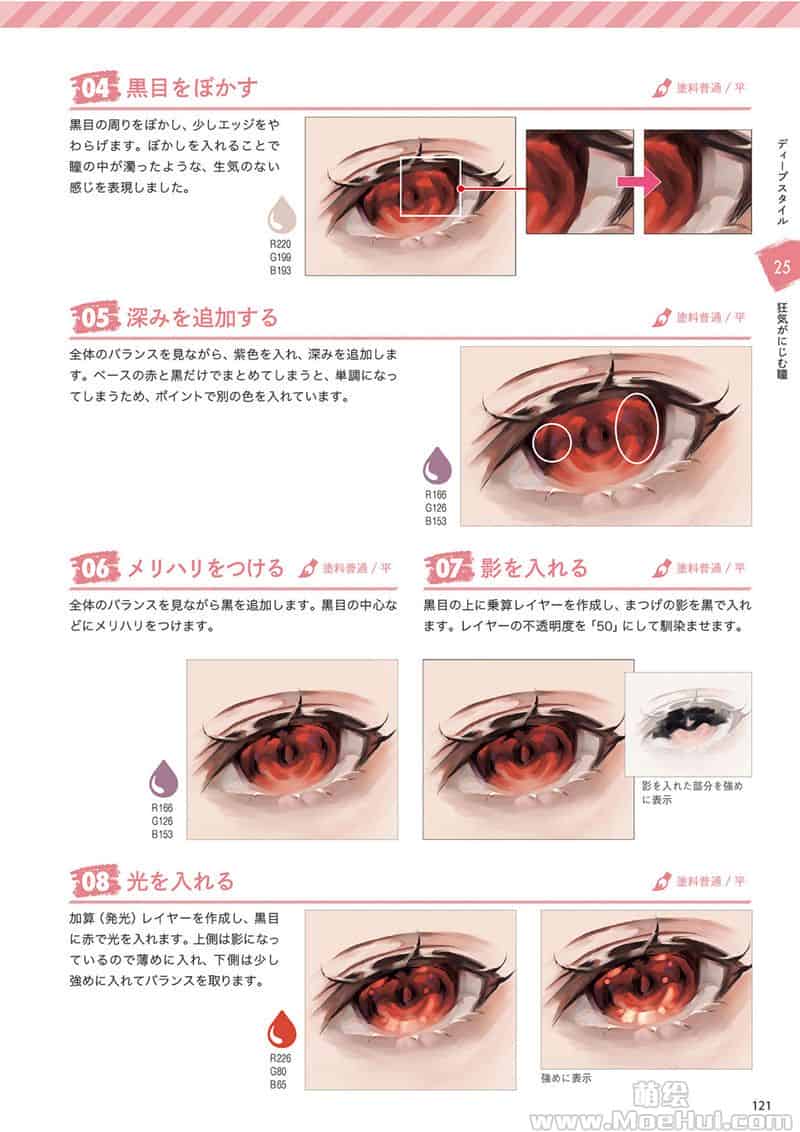 CLIP STUDIO PAINT PRO/EX 数码绘的眼睛百科全书 创造42种独特的上色风格 附带特典CSP笔刷[196P]
